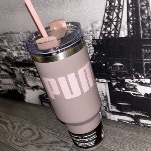 Puma Brown Water Bottle Thermos for Dining